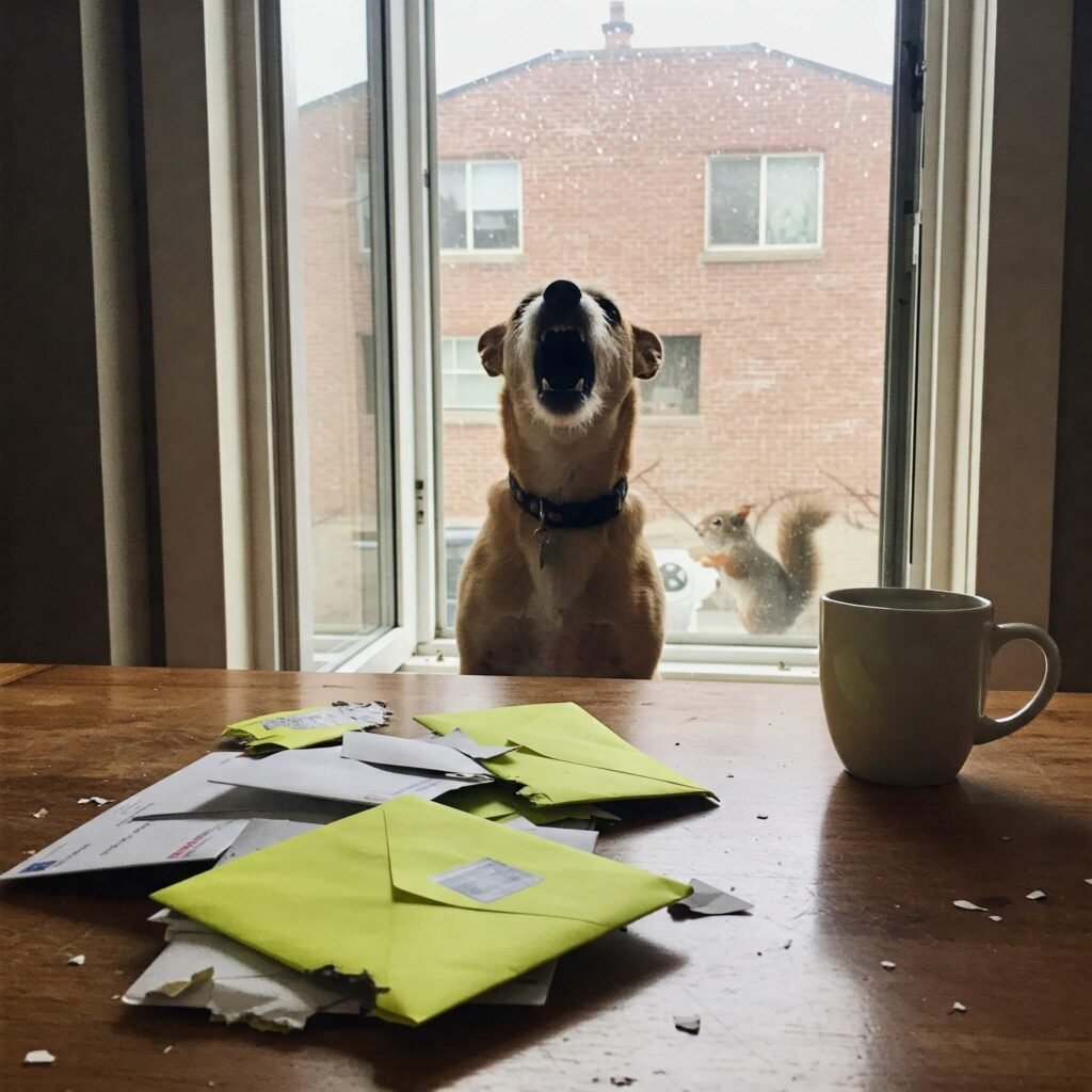 Rufus's Squirrel Showdown: Urban Chaos