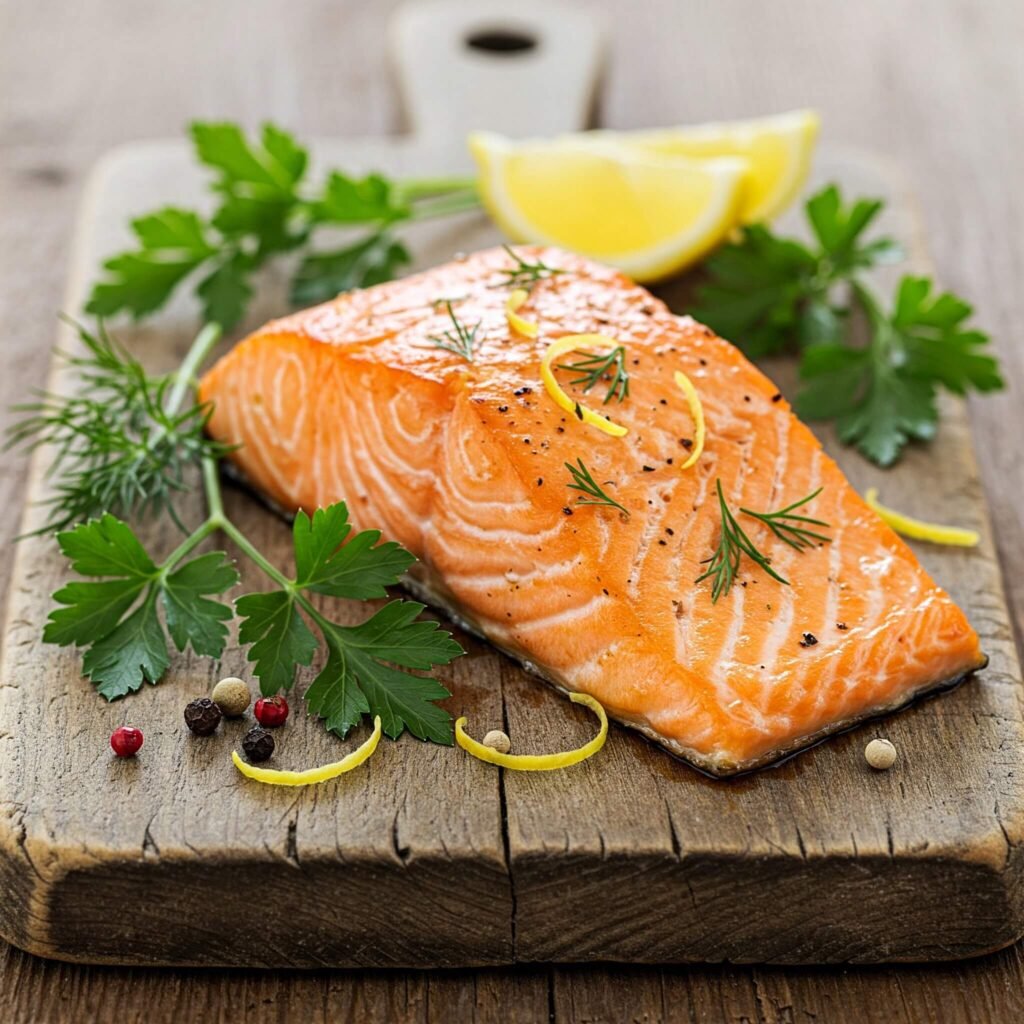 Rustic Salmon Fillet