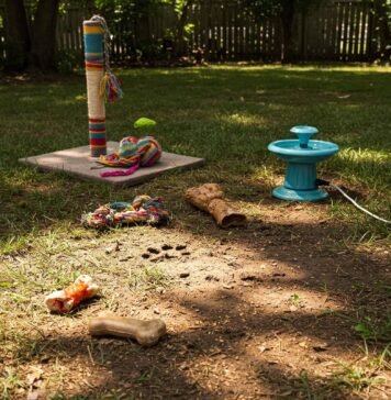 Top 10 Pet Toys That Are Actually Good for Your Pet’s Health Pet Backyard Chaos: Bone, Post, Fountain