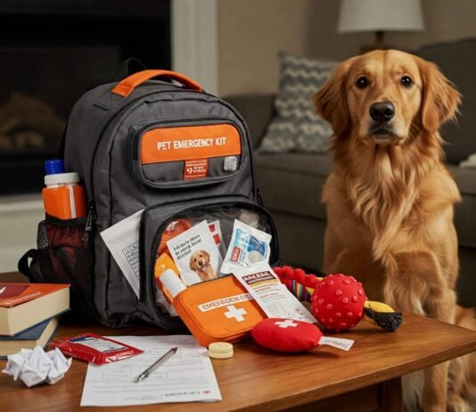 What to Pack in Your Pet’s Emergency Kit: A Complete Guide Pet Emergency Kit and Worried Dog