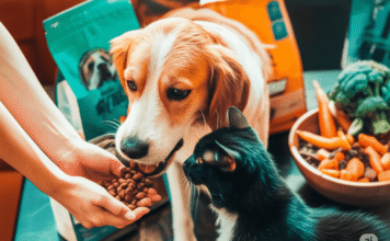 Best Nutrition for Your Dog or Cat: A Pet Parent’s Guide to Healthy Choices Pet nutrition journey with happy dog and cat