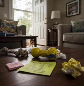 How to Help Your Dog Overcome Separation Anxiety? Messy Living Room: Dog Separation Anxiety