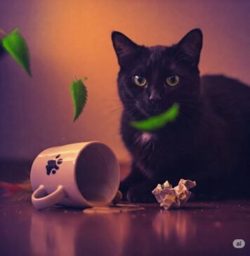 Dealing with Aggressive Cats: How to Manage and Correct Behavior Mischievous Cat Coffee Spill: A Moment of Chaos