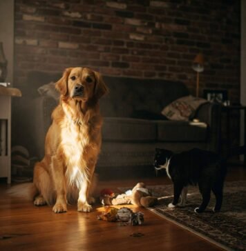 Understanding Your Pet’s Behavior: What It Means and How to Respond Dog Cat Candid Cozy Moment