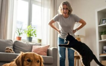 How to Correct Bad Pet Behavior: Tips and Techniques chaotic-pet-mischief